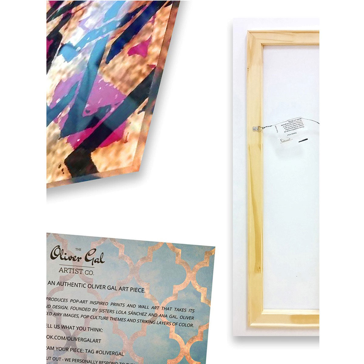 Dusty Gold Los Angeles Map Wall Art by Oliver Gal