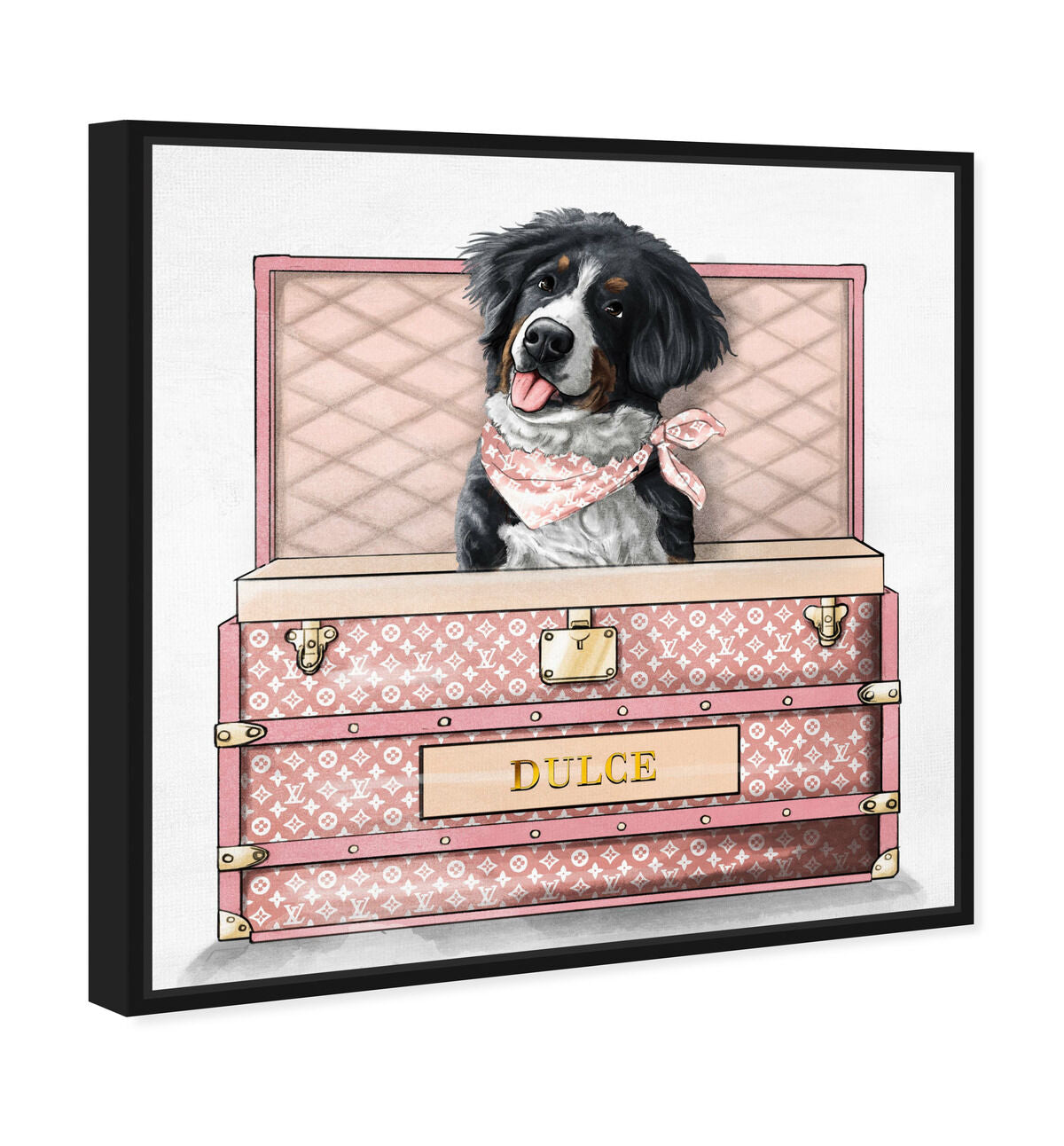 Oliver Gal O70-1 Pets In The Tub DOG アート（Canada's