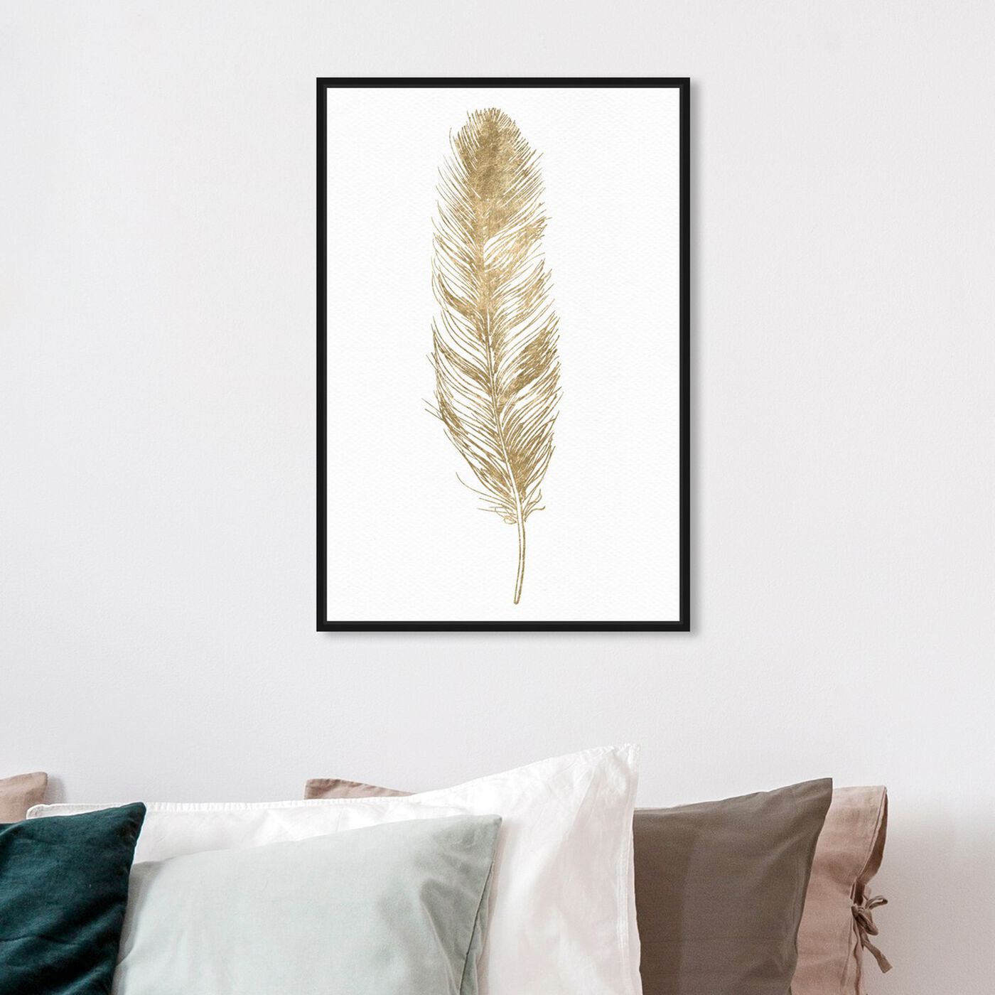 Hanging view of Feather featuring fashion and glam and feathers art.