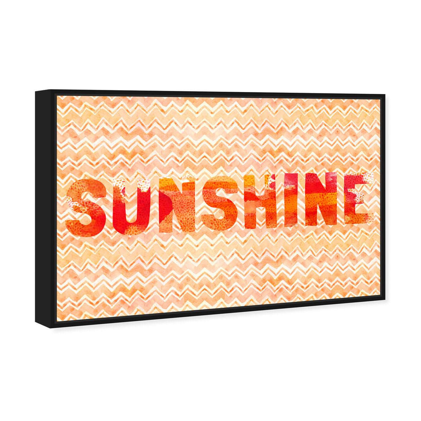 Angled view of Sunshine featuring typography and quotes and beauty quotes and sayings art.