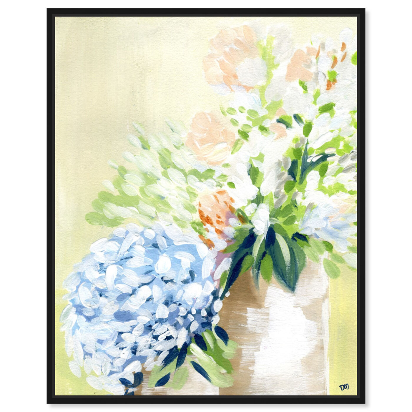 Front view of Wedding Season featuring floral and botanical and florals art.