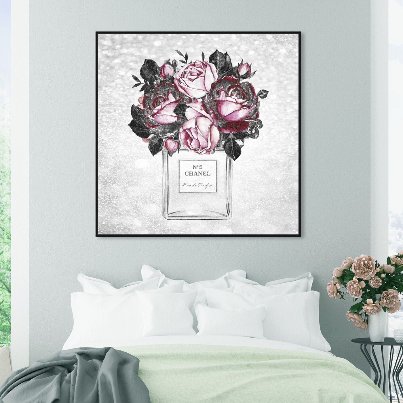 Hanging view of Doll Memories - Touch of Rose Scent featuring fashion and glam and perfumes art.