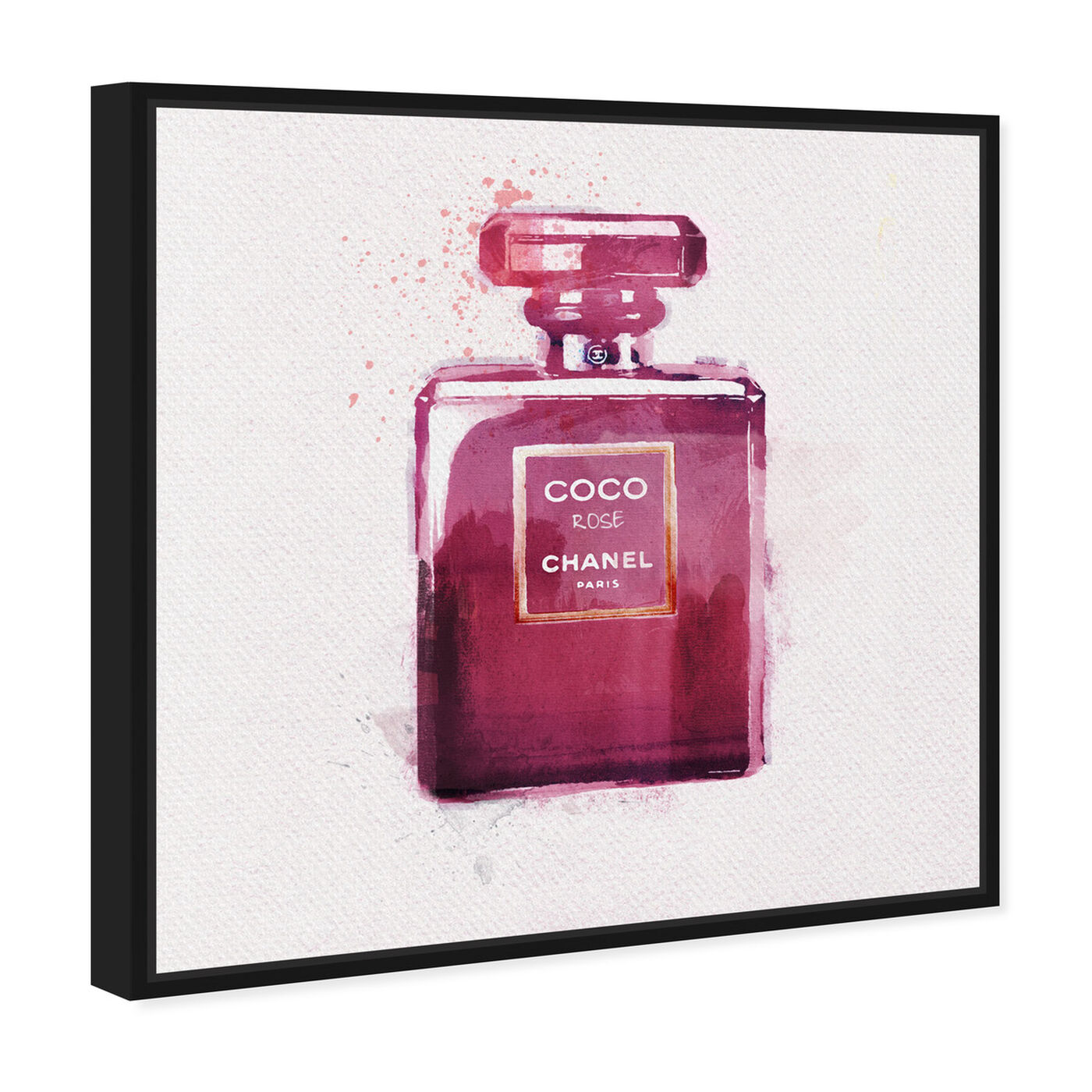 Angled view of Coco Rose featuring fashion and glam and perfumes art.