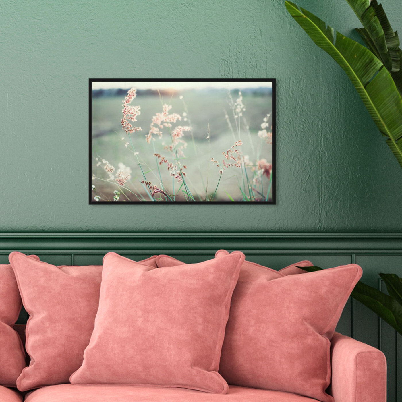 Hanging view of Beautiful Scent featuring floral and botanical and florals art.