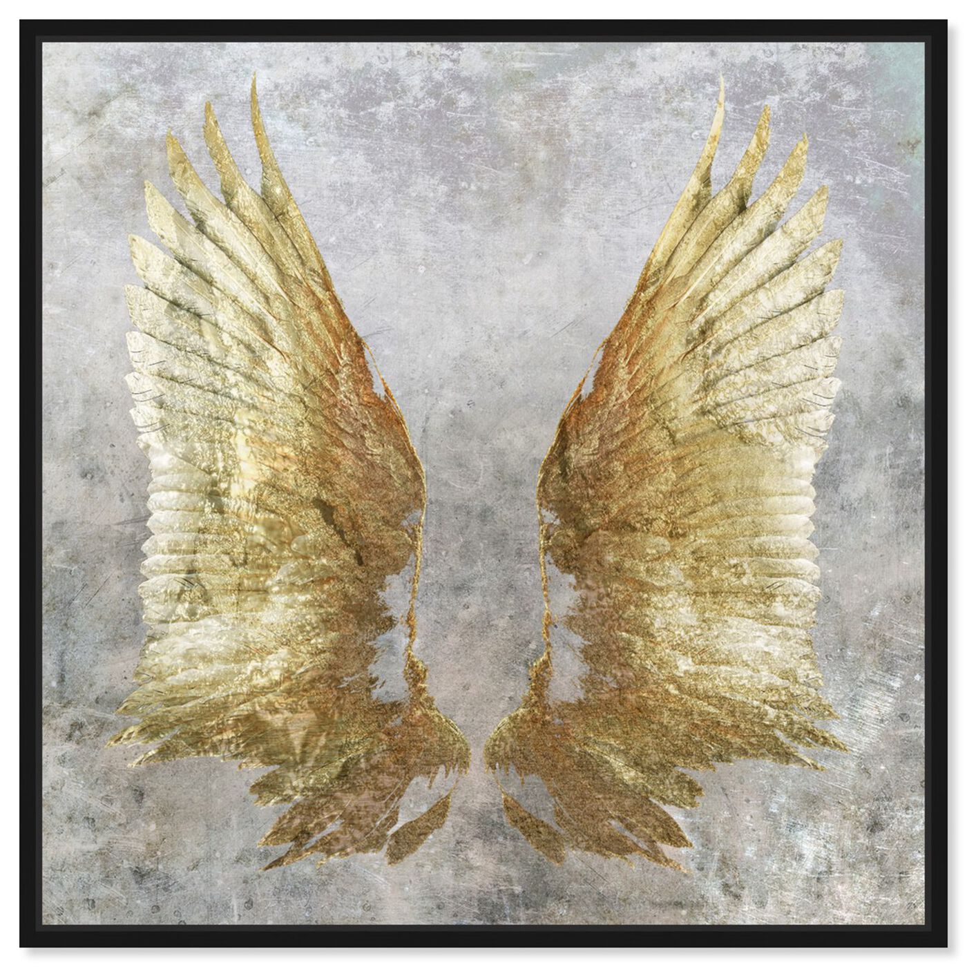 Front view of My Golden Wings featuring fashion and glam and wings art.