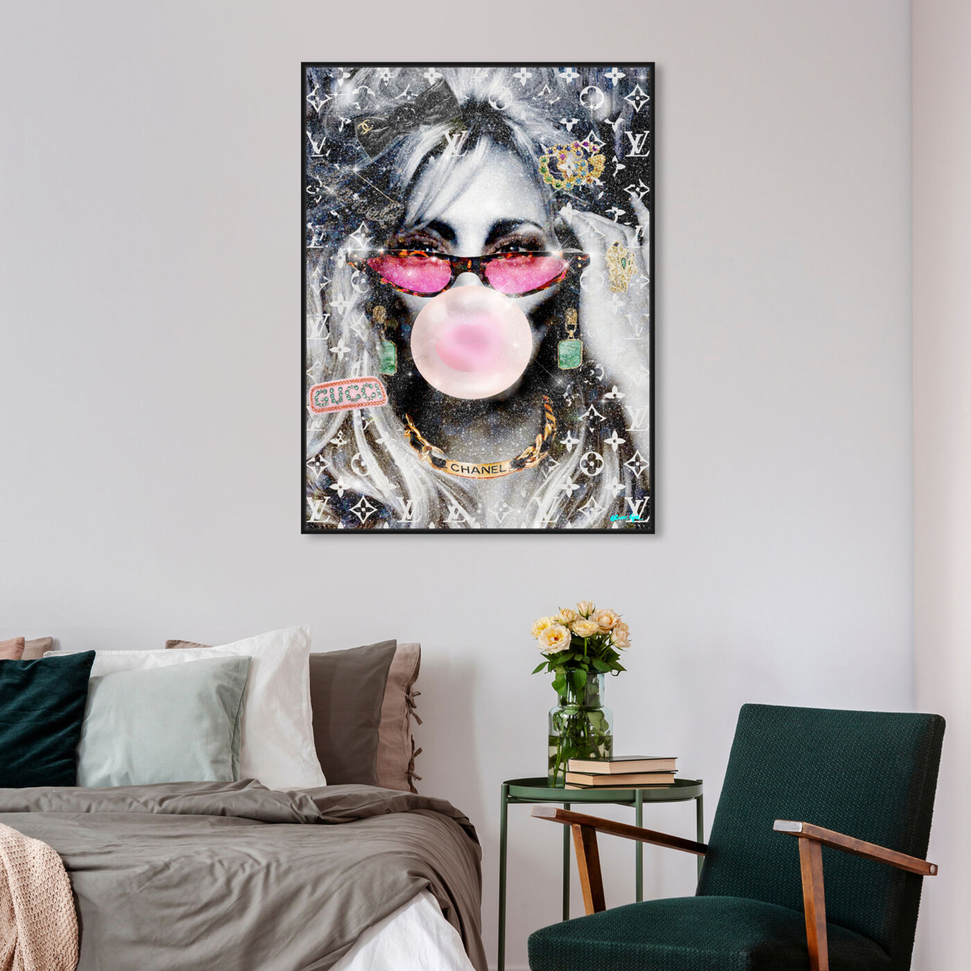 Always such a good girl  Fashion and Glam Wall Art by The Oliver Gal