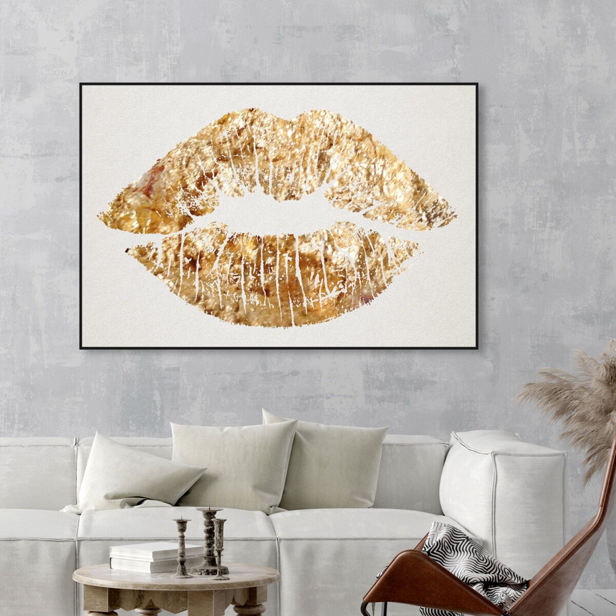 Solid Kiss | Fashion and Glam Wall Art by Oliver Gal
