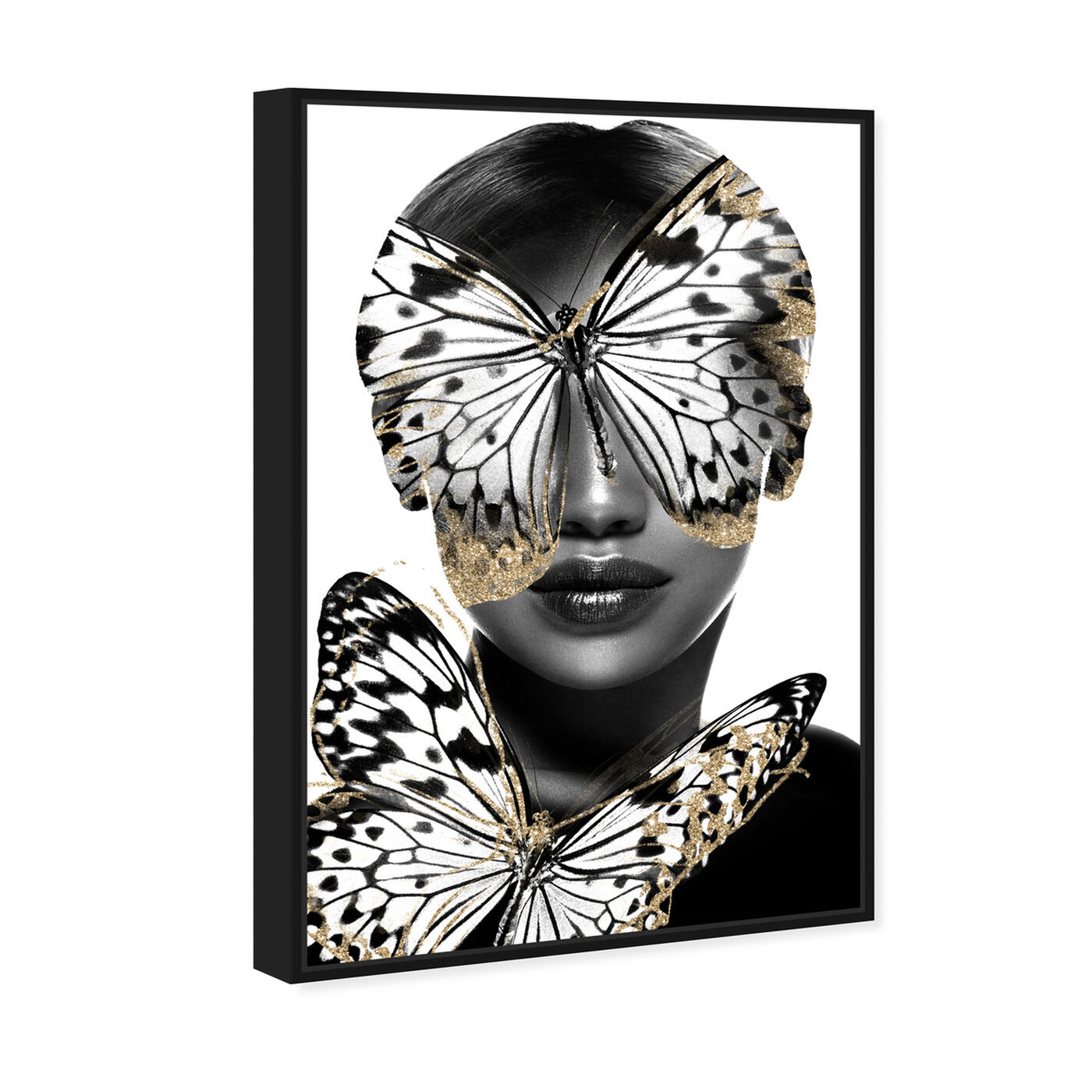 Angled view of Royalty of Monarch Wings featuring fashion and glam and portraits art.