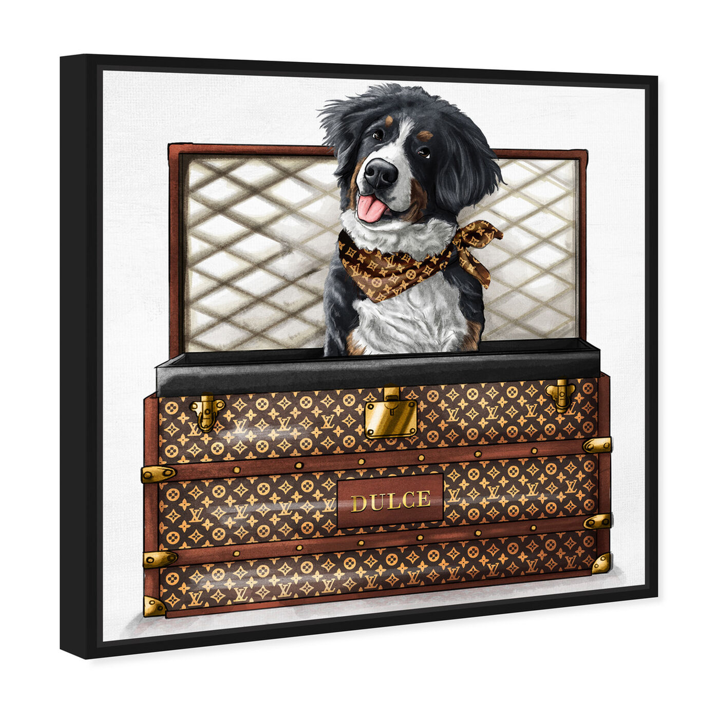 Luxury Traveler - Custom Pet Portrait