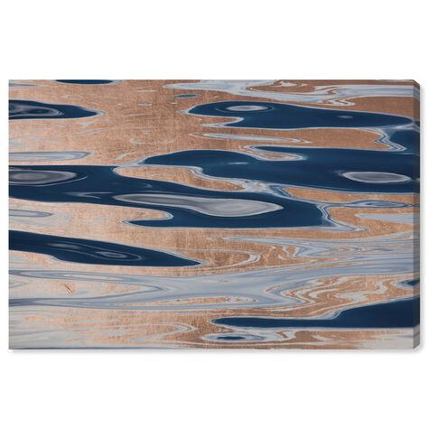 David Fleetham - Ocean Surface Abstract Copper
