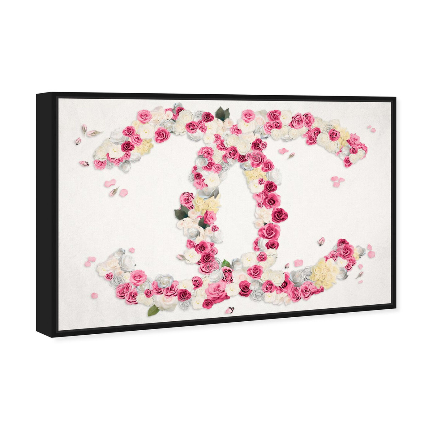 Angled view of Dreaming of Classic Beauty I featuring floral and botanical and florals art.