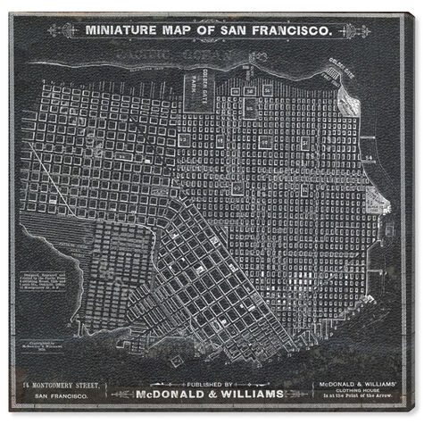 San Francisco Map 1879