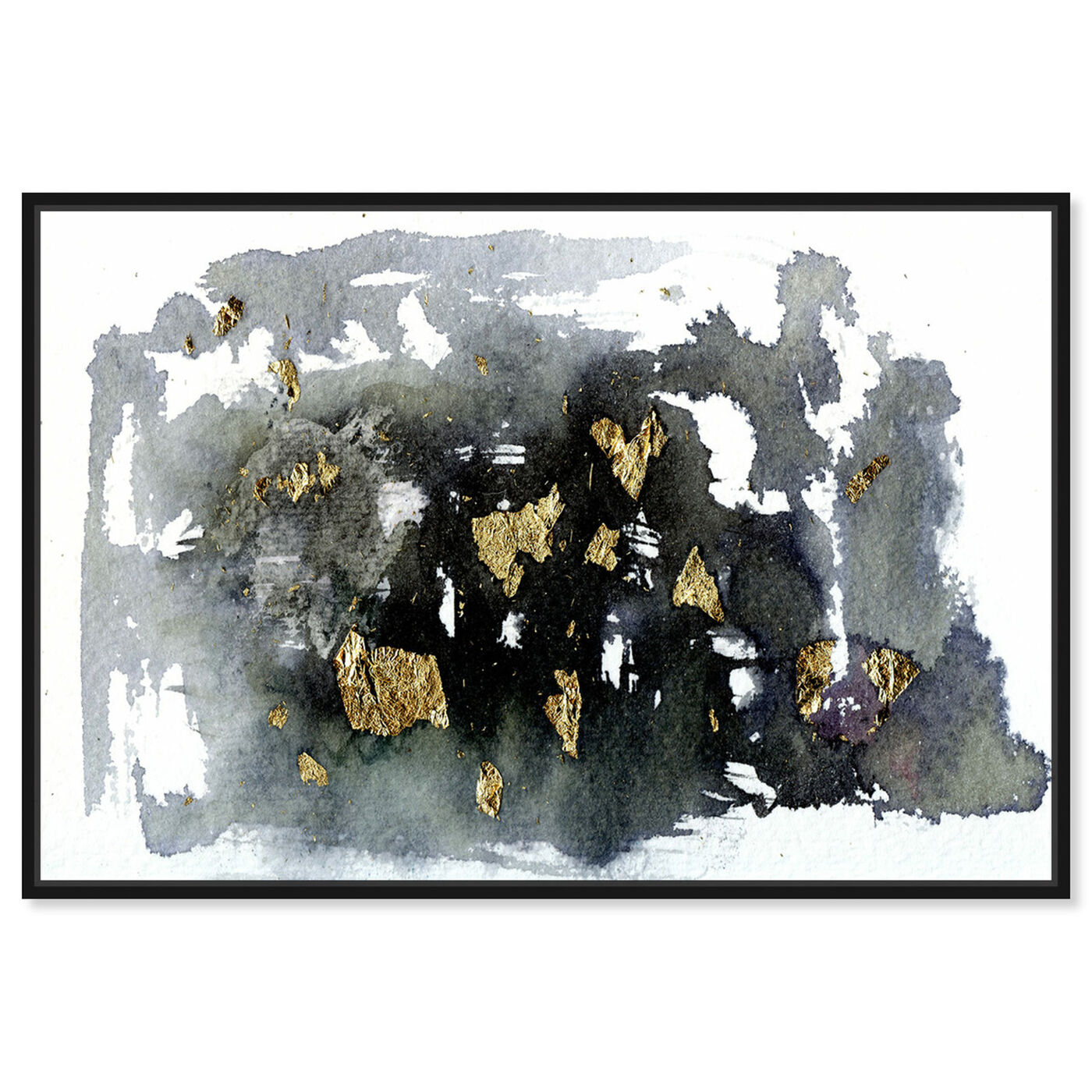 Front view of Grandeur - Signature Collection featuring abstract and watercolor art.