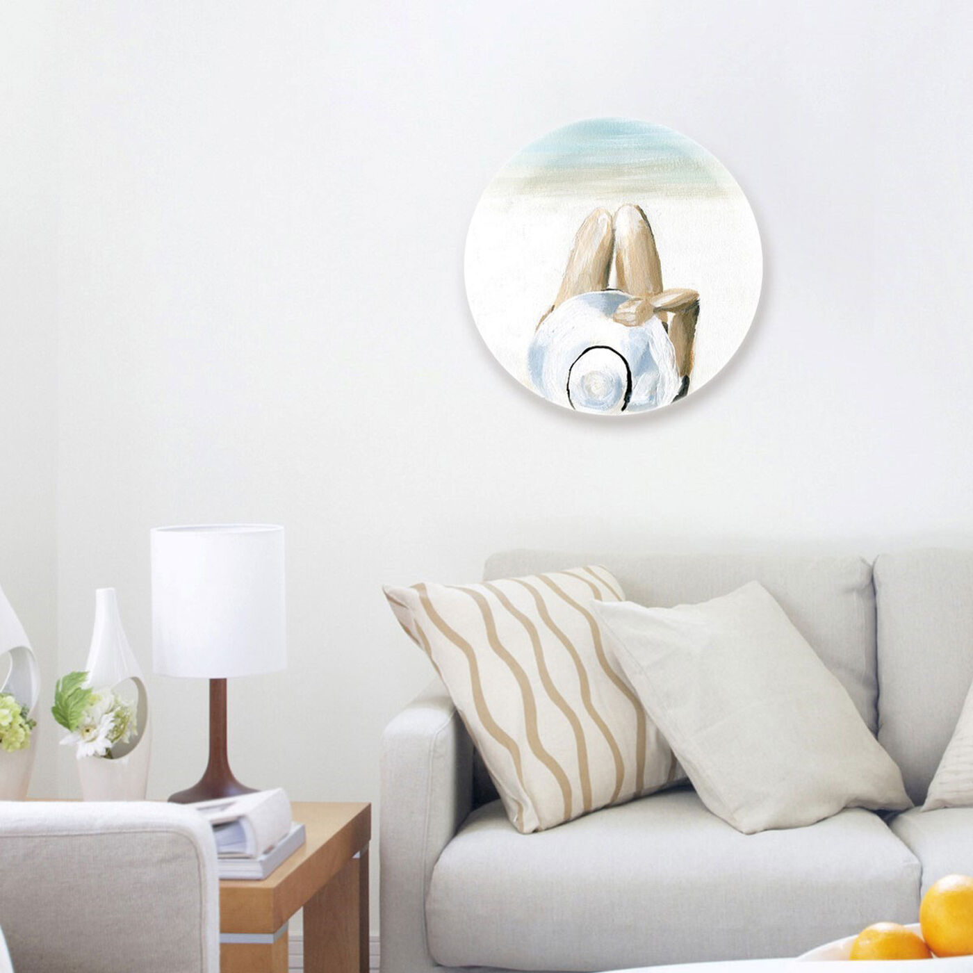 Hanging view of Private Island Circle featuring nautical and coastal and coastal art.