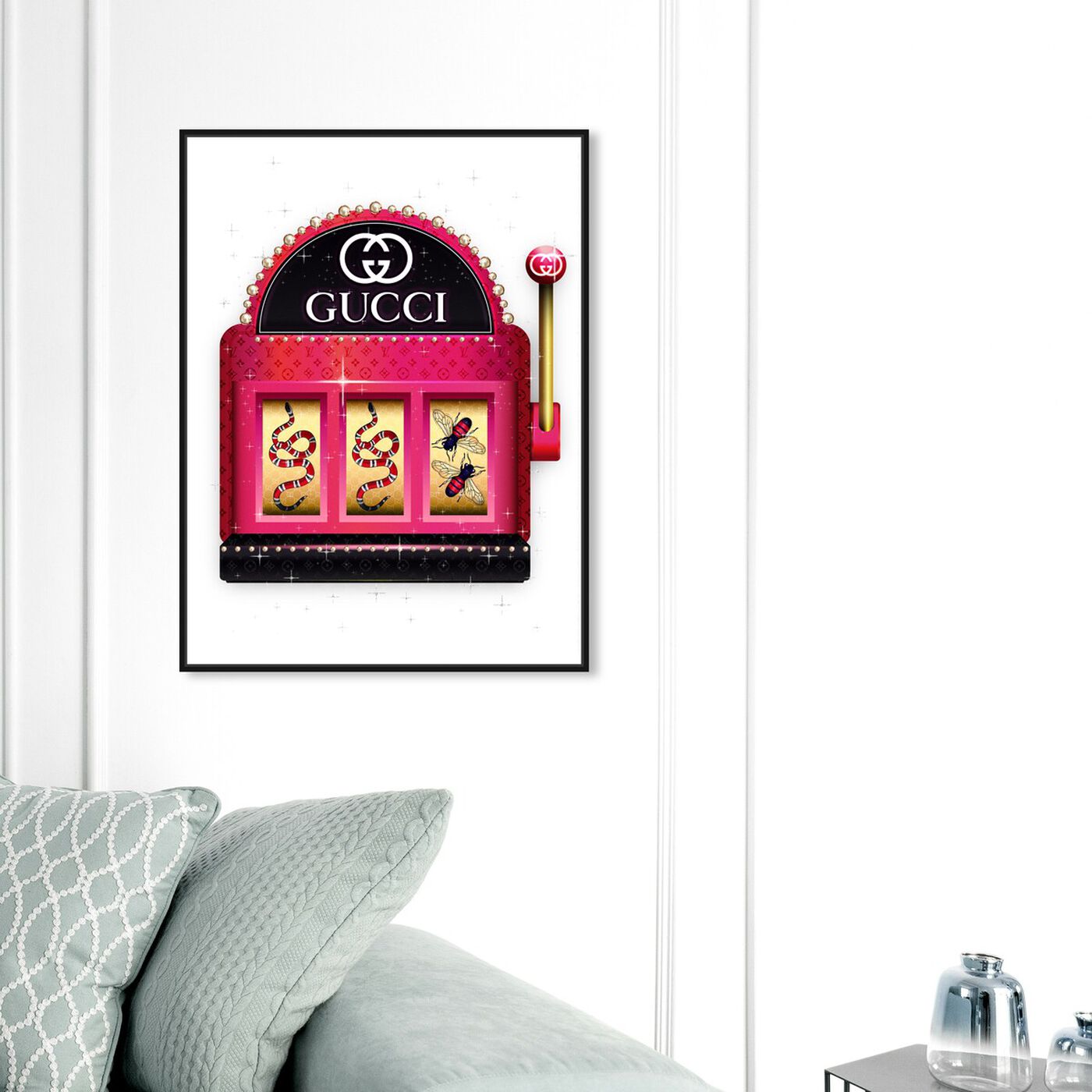 Hanging view of Classy Slots featuring fashion and glam and fashion lifestyle art.