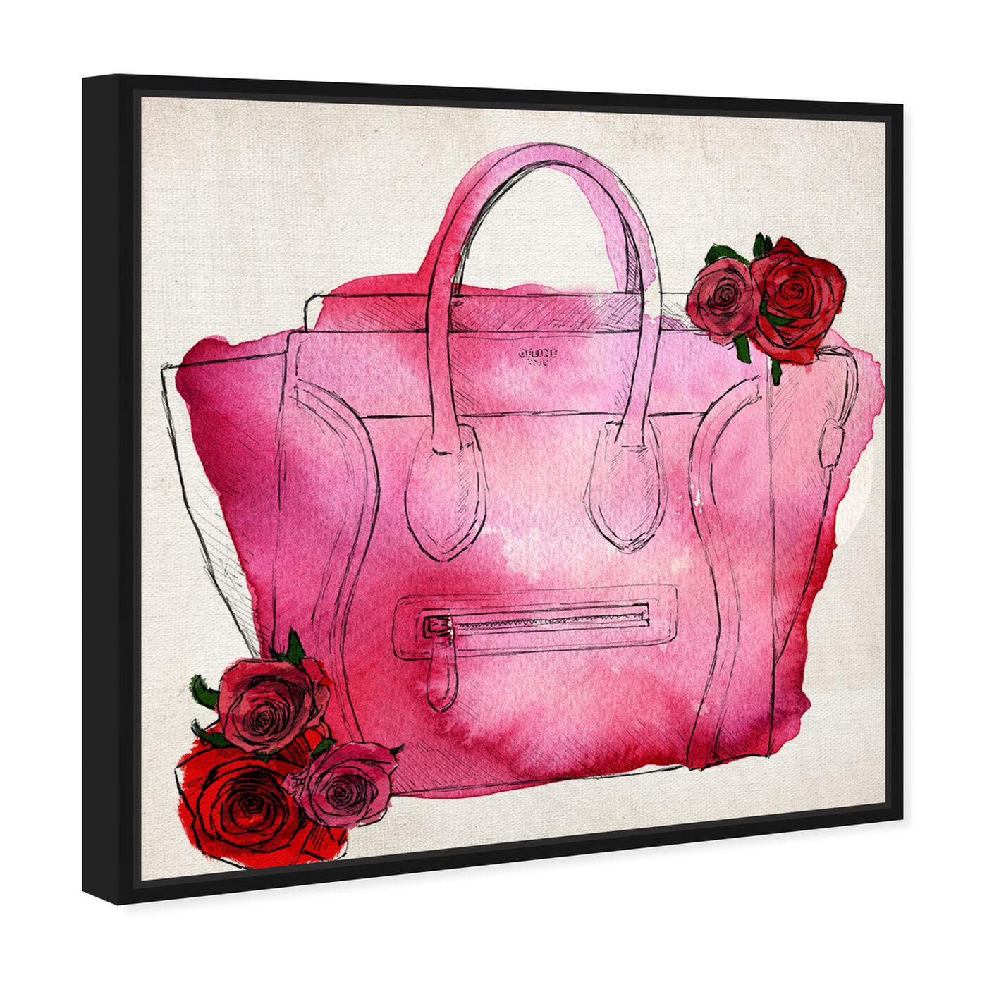 Angled view of Spoil Me Please! featuring fashion and glam and handbags art.