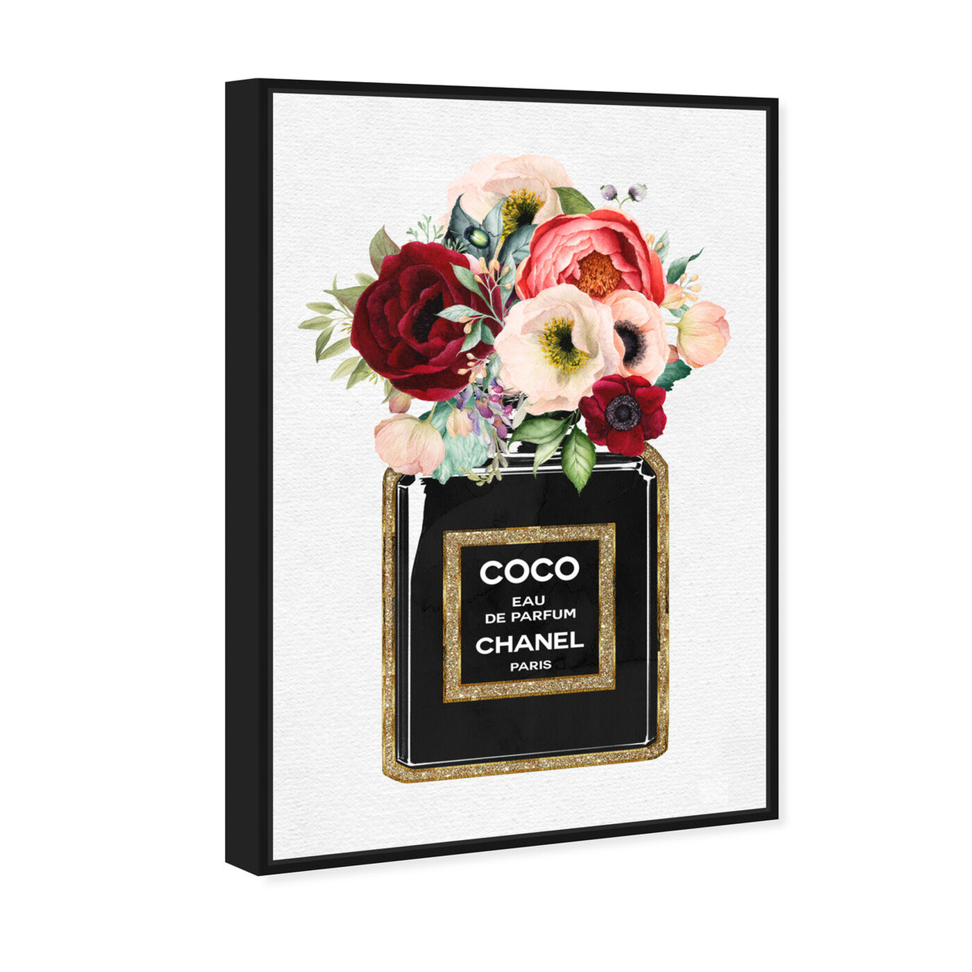 Angled view of Floral Berry Perfume featuring fashion and glam and perfumes art.