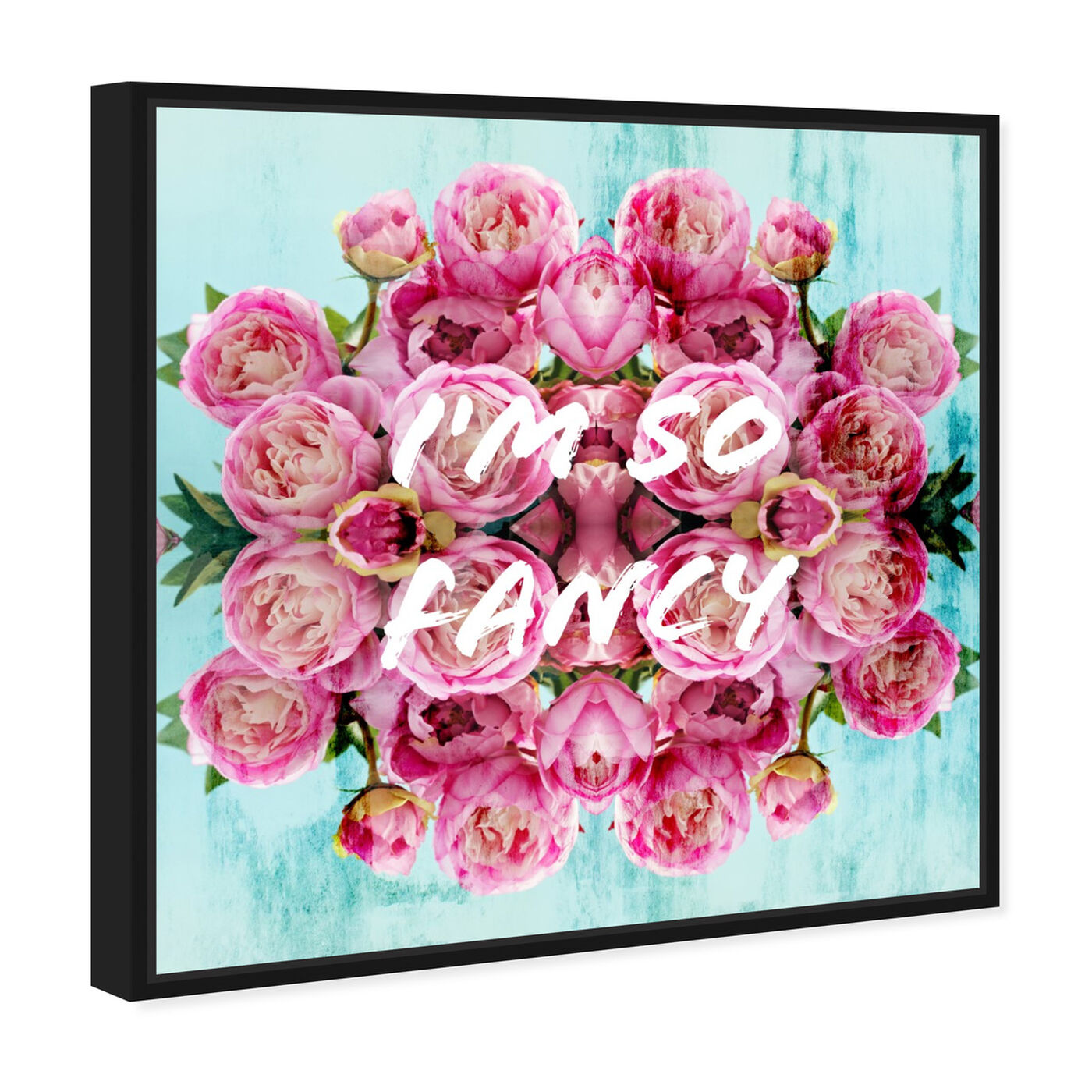 Angled view of So Fancy I featuring typography and quotes and fashion quotes and sayings art.