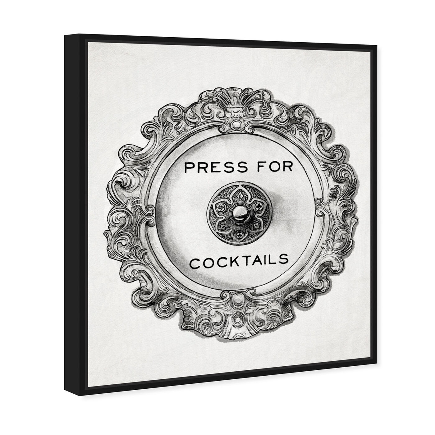 Angled view of Press For Cocktails II featuring drinks and spirits and cocktails art.