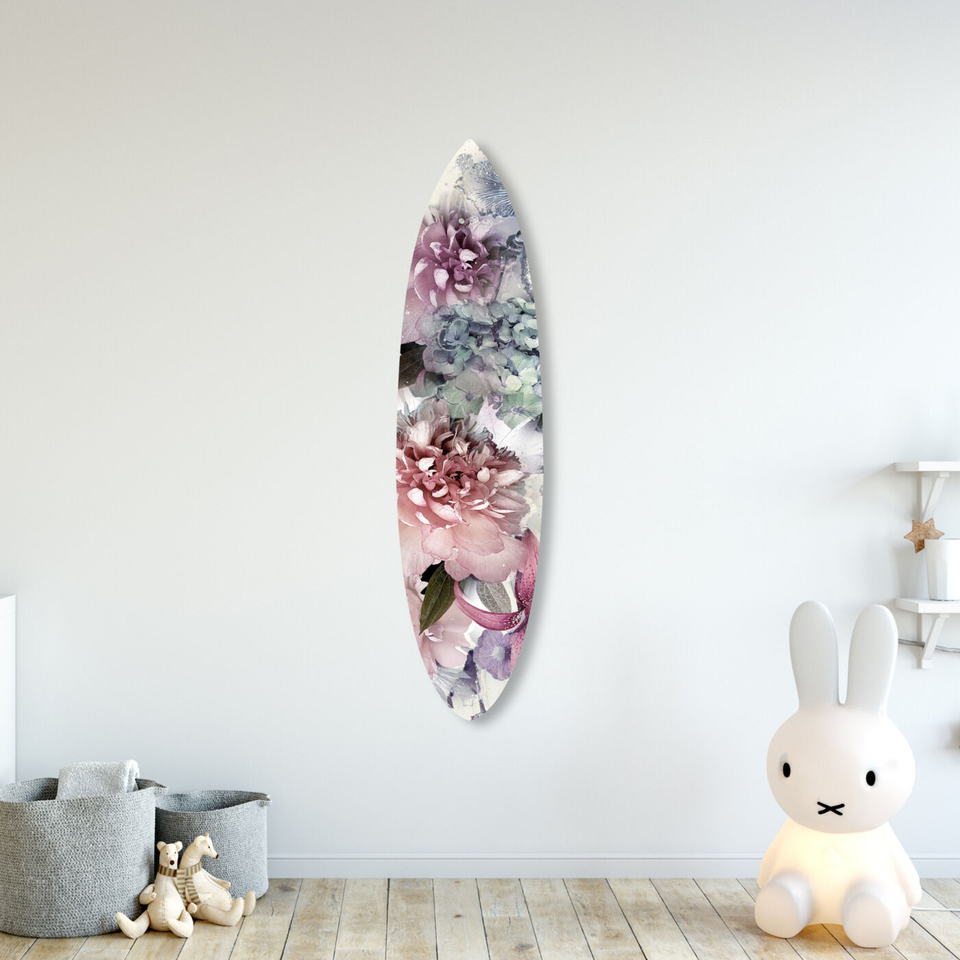 Dutch Refresh Florals Light Surfboard Flat