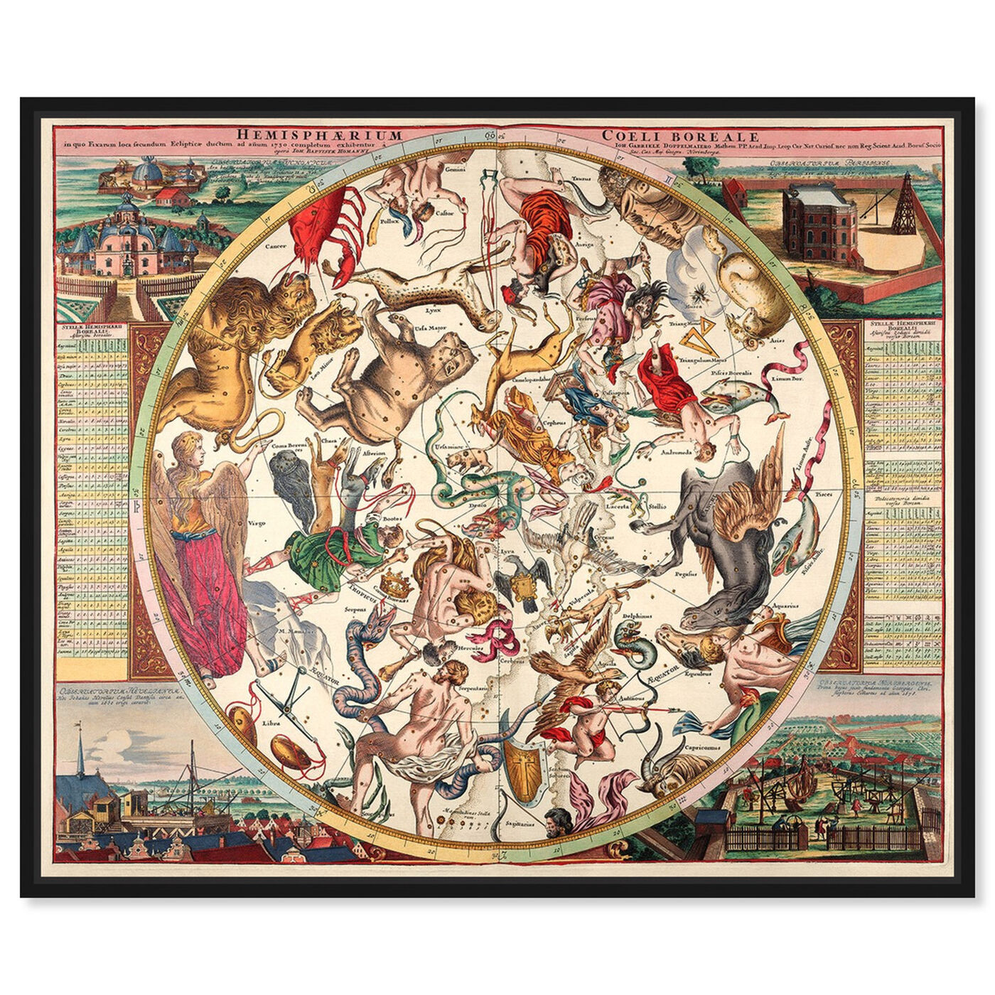 Front view of Horoscope Boreali featuring spiritual and religious and zodiac art.