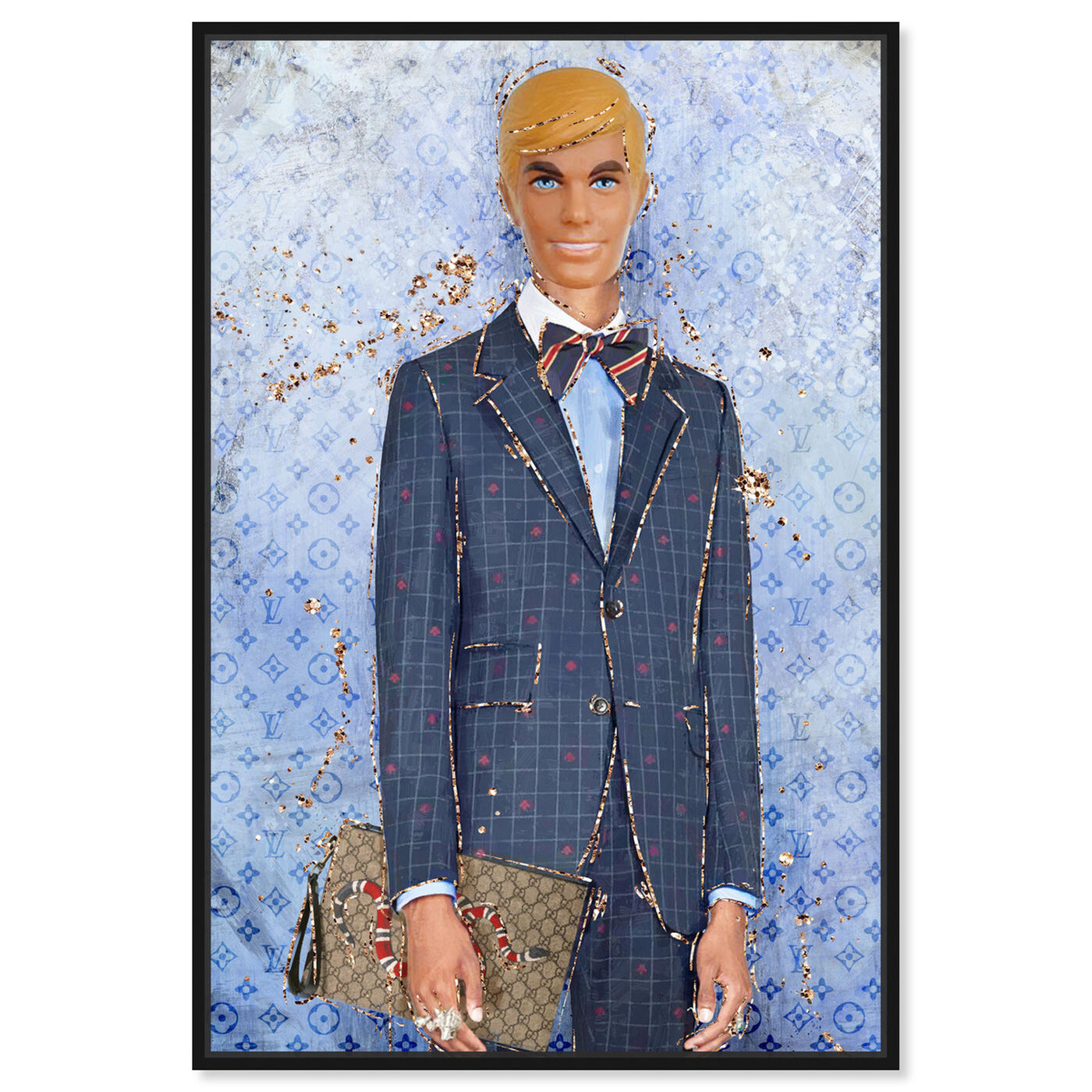 Front view of Fashion Gentleman Doll featuring fashion and glam and dolls art.