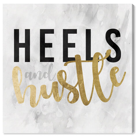 Heels and Hustle Gold