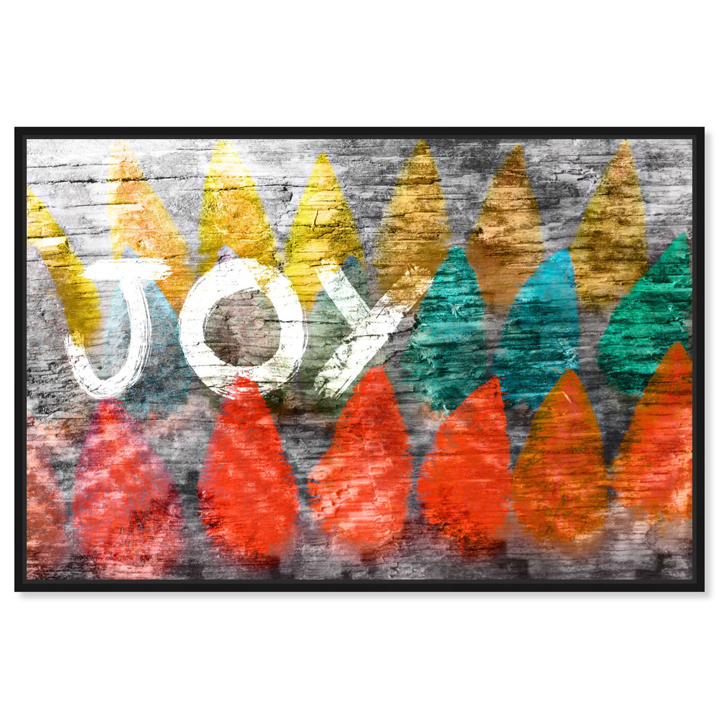 Front view of Joy Nativo featuring holiday and seasonal and holidays art.