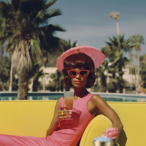 Stylish Palm Springs Lady III