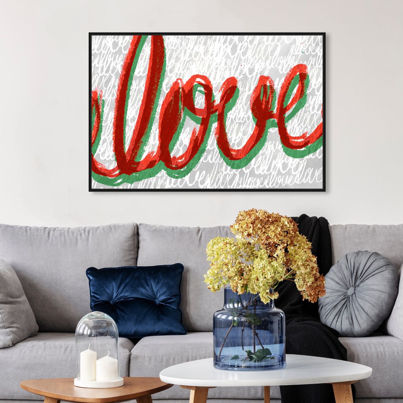 Hanging view of Love Italy featuring typography and quotes and love quotes and sayings art.