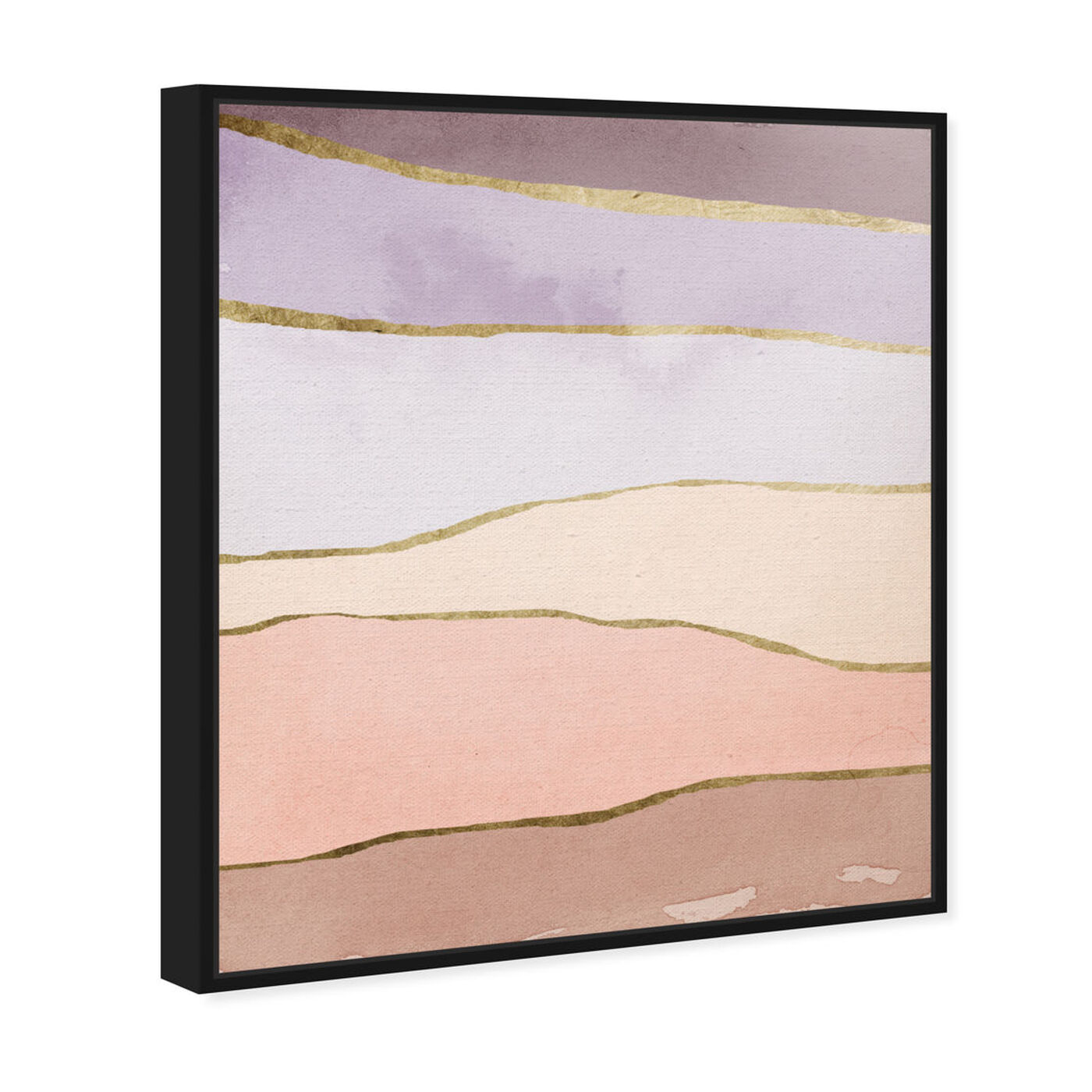Angled view of Light Layers featuring abstract and watercolor art.