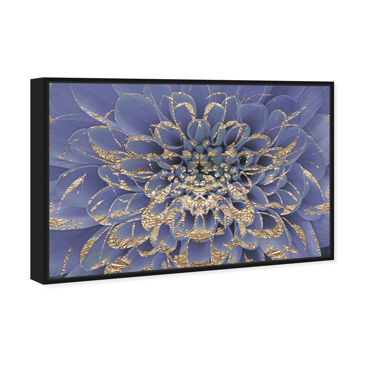 Angled view of Floralia Lilac I featuring floral and botanical and florals art.
