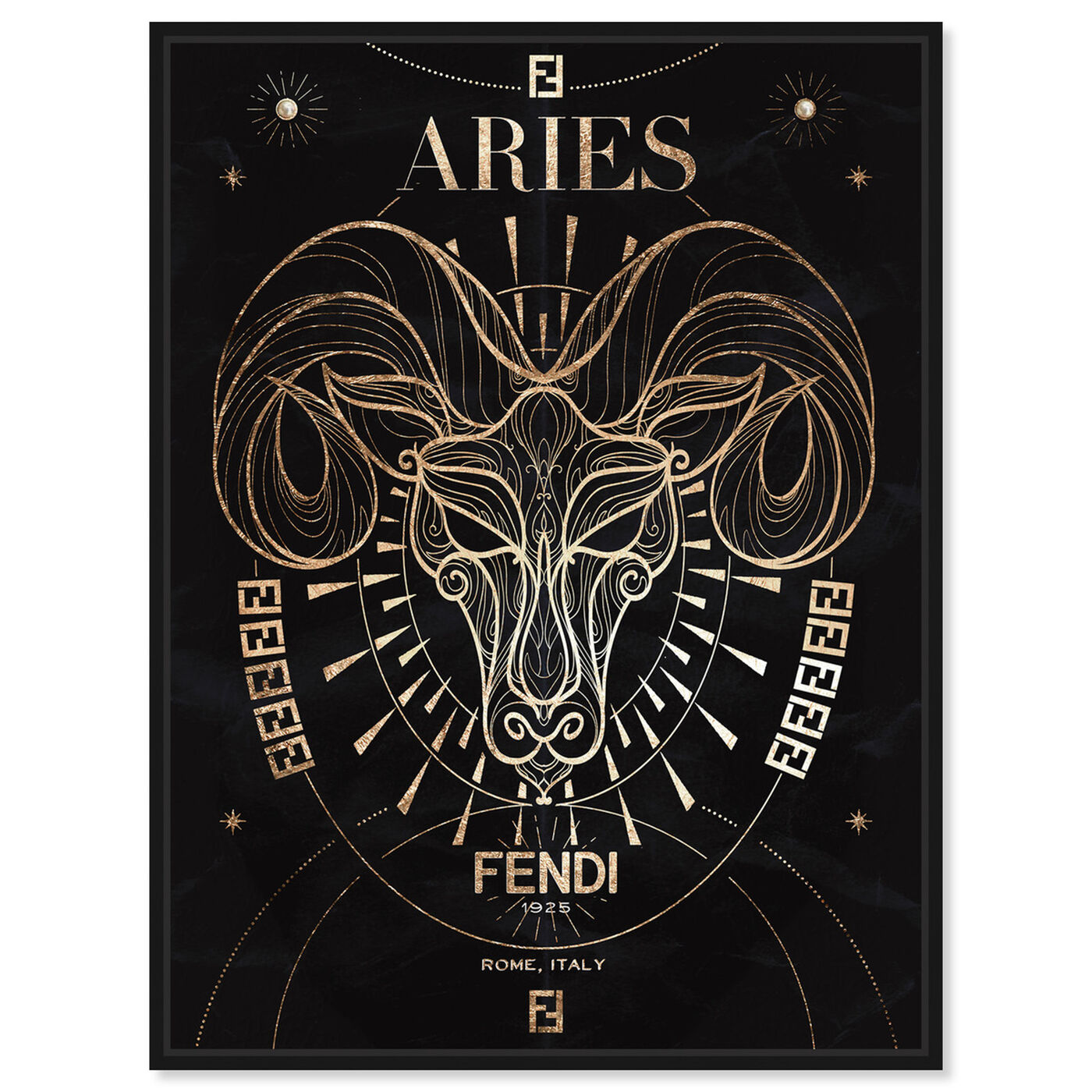 Front view of Mémoire d'un Aries featuring fashion and glam and lifestyle art.