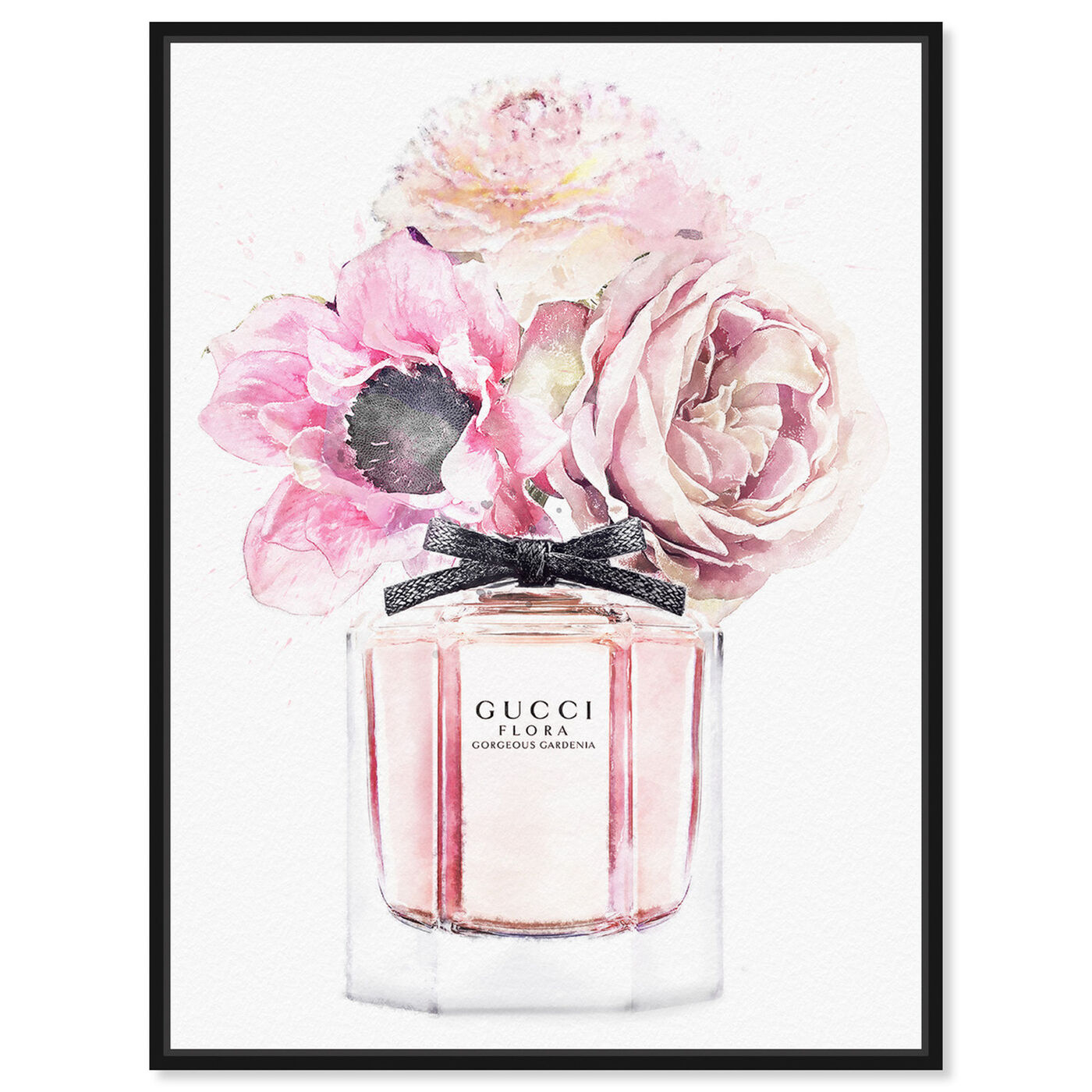 Gorgeous Gardenia Perfume: Luxury Wall Art