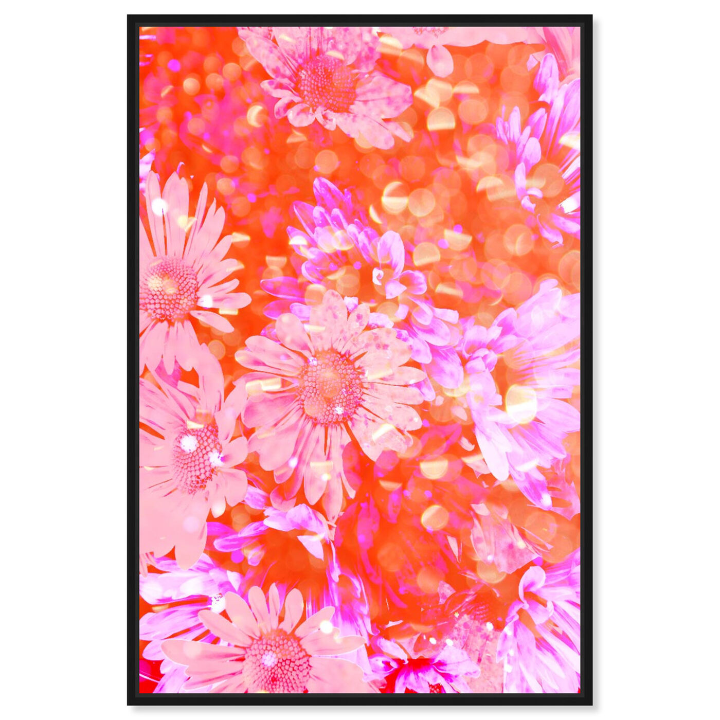 Front view of Flower Madness featuring floral and botanical and florals art.