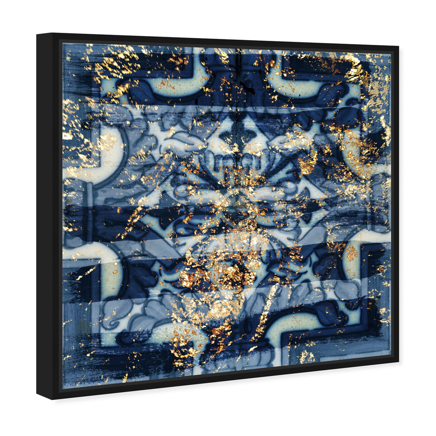 Angled view of Tileaux featuring abstract and patterns art.