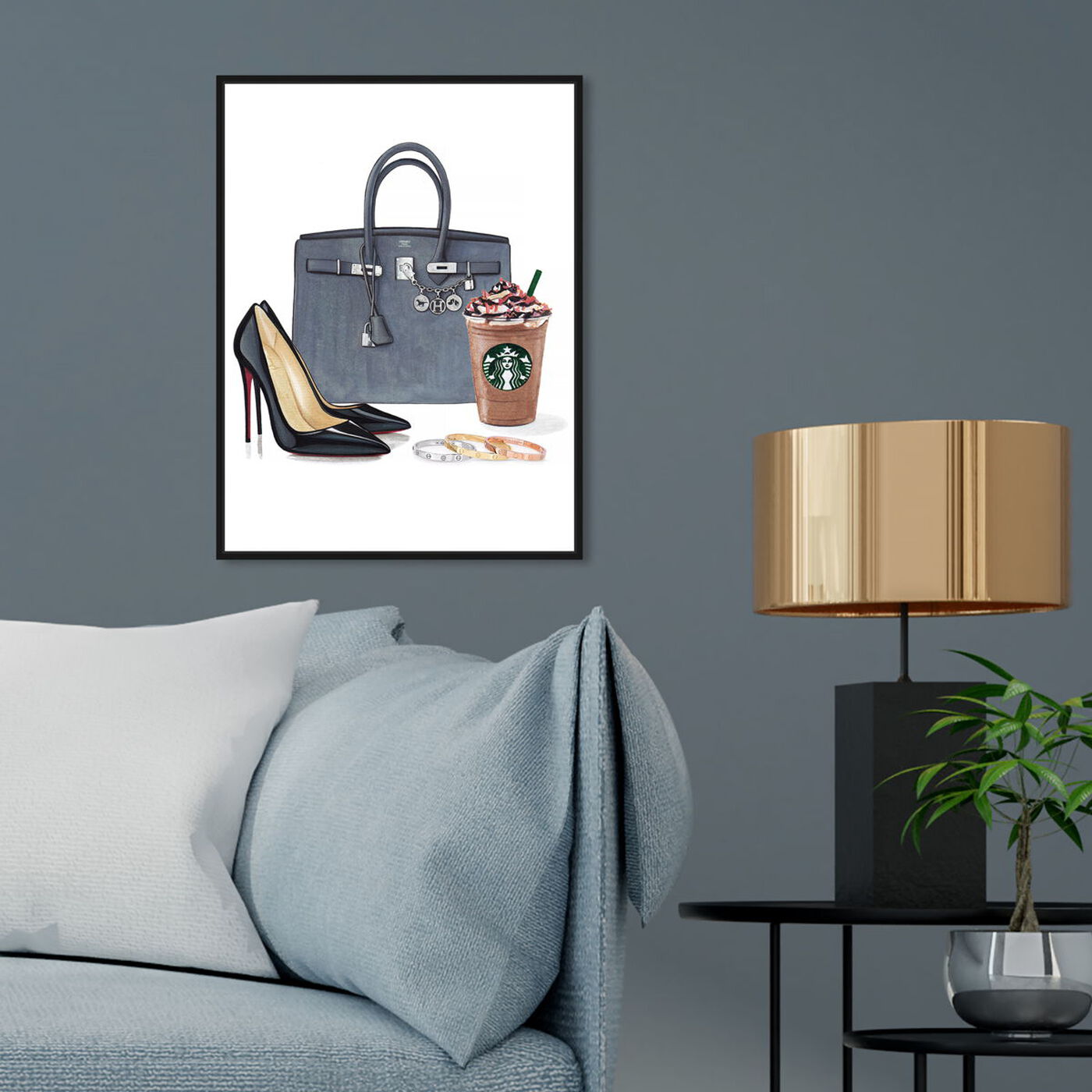 Hanging view of Doll Memories -Morning Essentials featuring fashion and glam and essentials art.