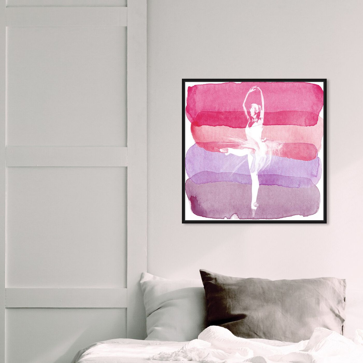 Hanging view of Petal Ballerina Two featuring sports and teams and ballet art.