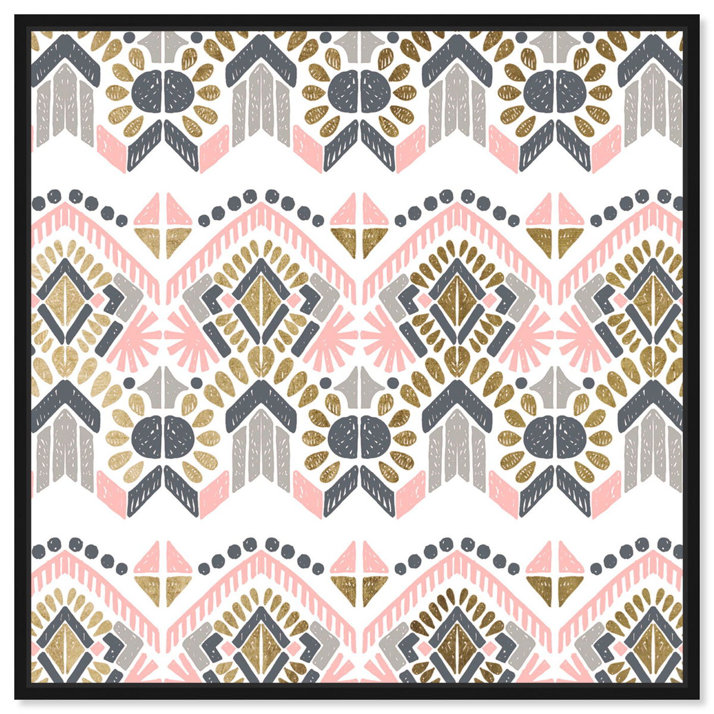 Front view of Soft Tribal featuring abstract and patterns art.