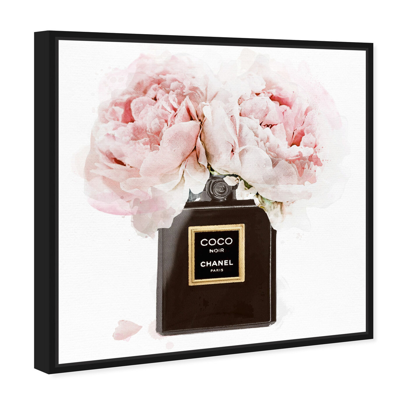 Angled view of Noir Bouquet featuring fashion and glam and perfumes art.