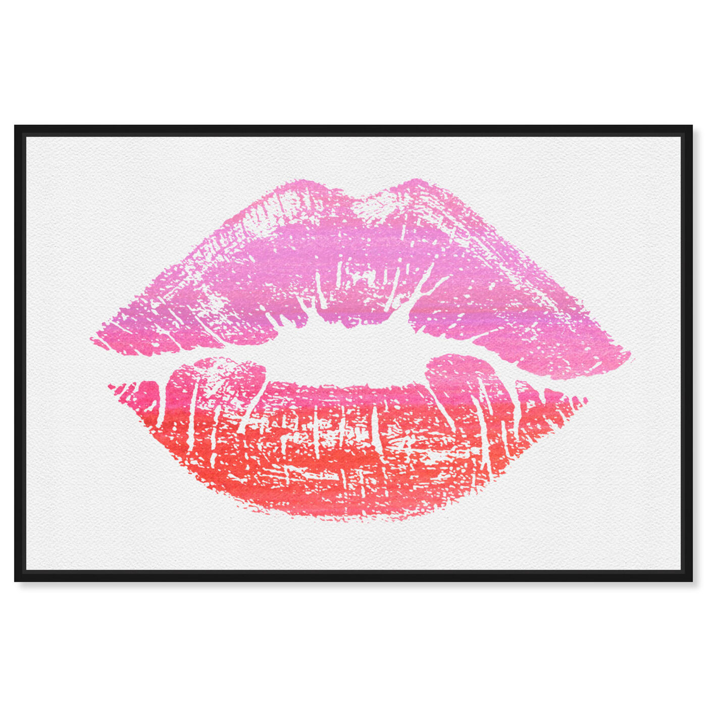 Front view of Berry Kissable featuring fashion and glam and lips art.