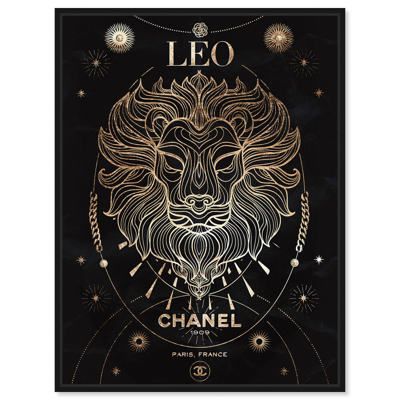 Front view of Mémoire d'un Leo featuring fashion and glam and fashion lifestyle art.