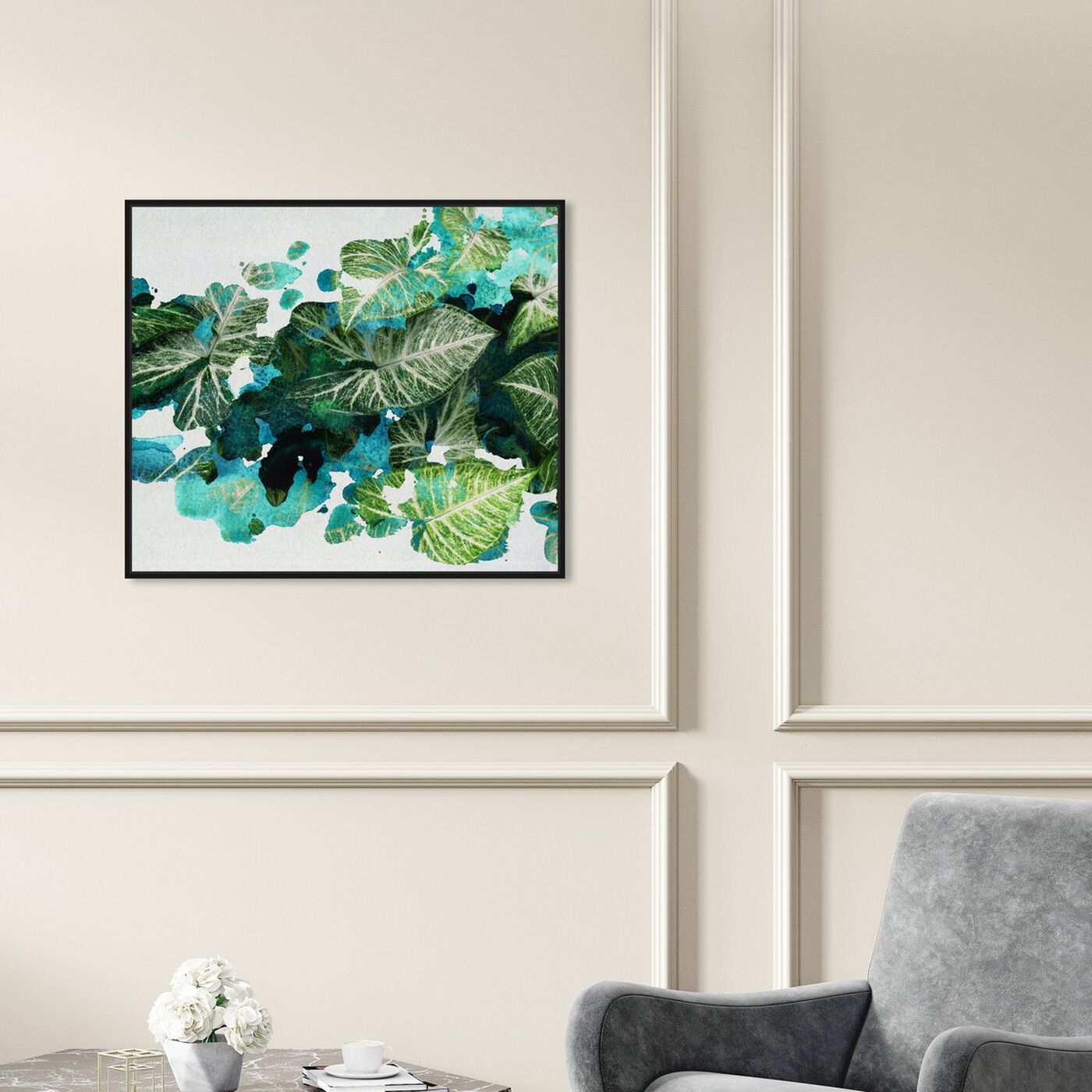 Hanging view of Natura featuring floral and botanical and botanicals art.