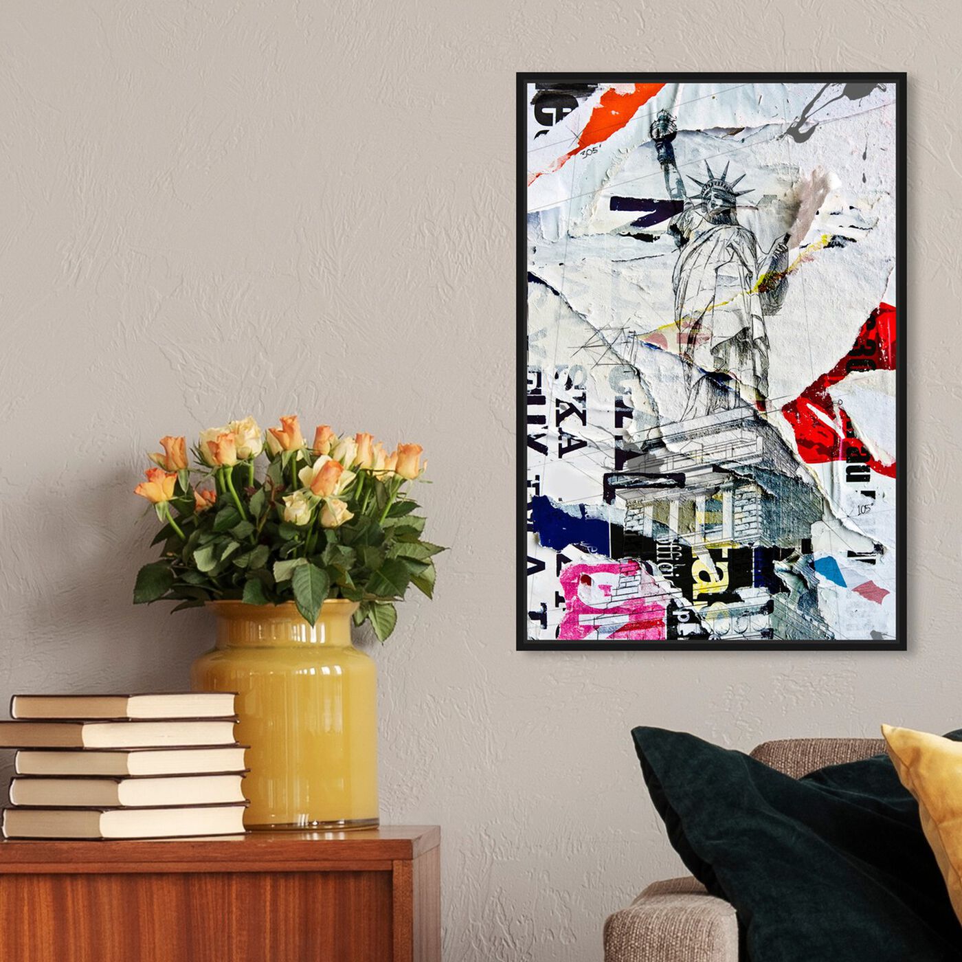 Hanging view of Liberty featuring architecture and buildings and united states buildings art.