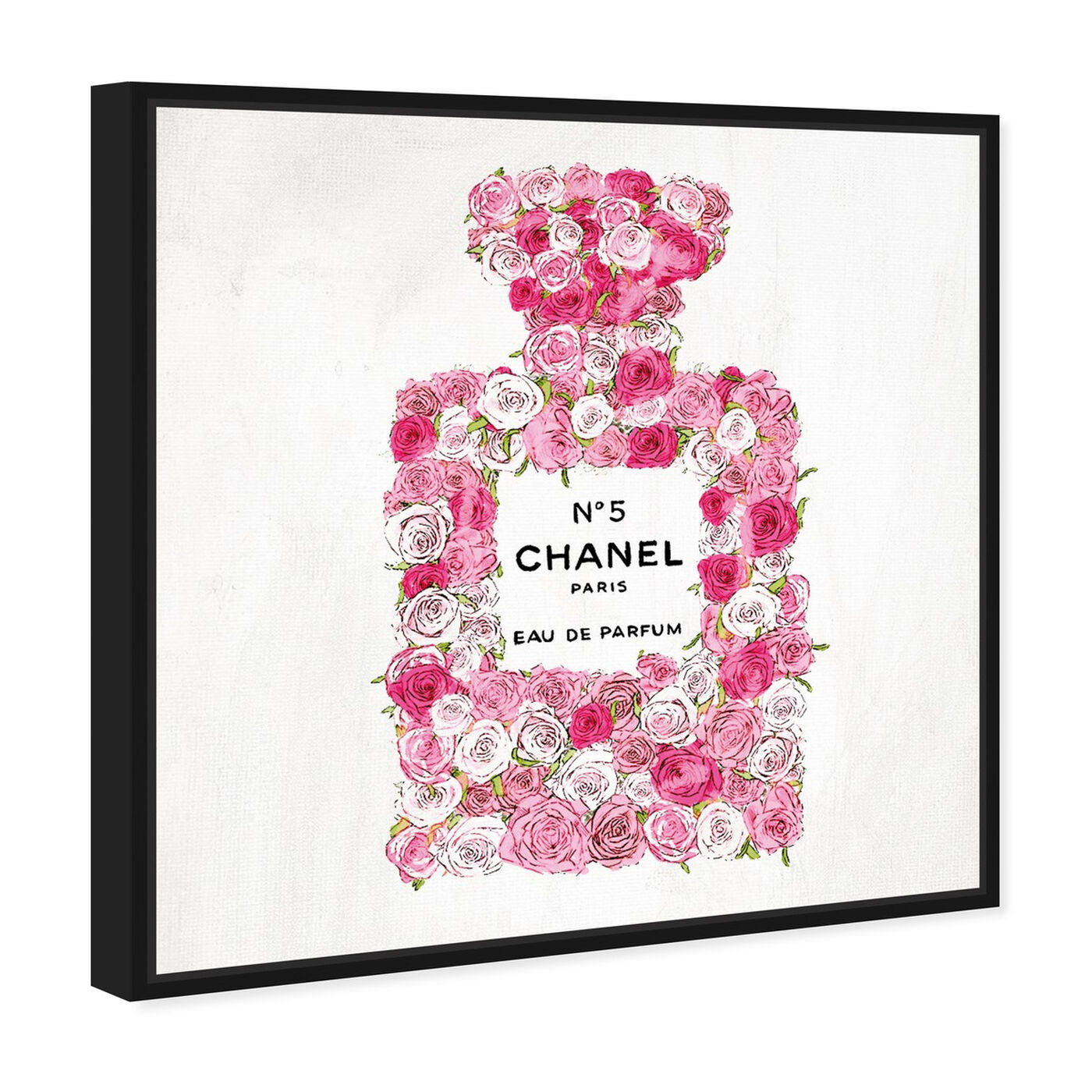 Angled view of Number 5 Rose II featuring fashion and glam and perfumes art.