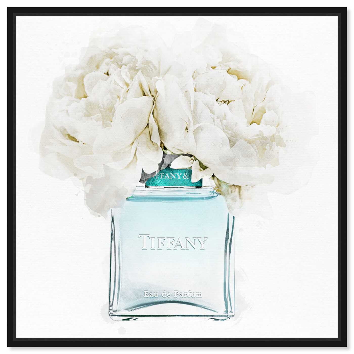Front view of Dawn Morning Bouquet Aquamarine featuring fashion and glam and perfumes art.