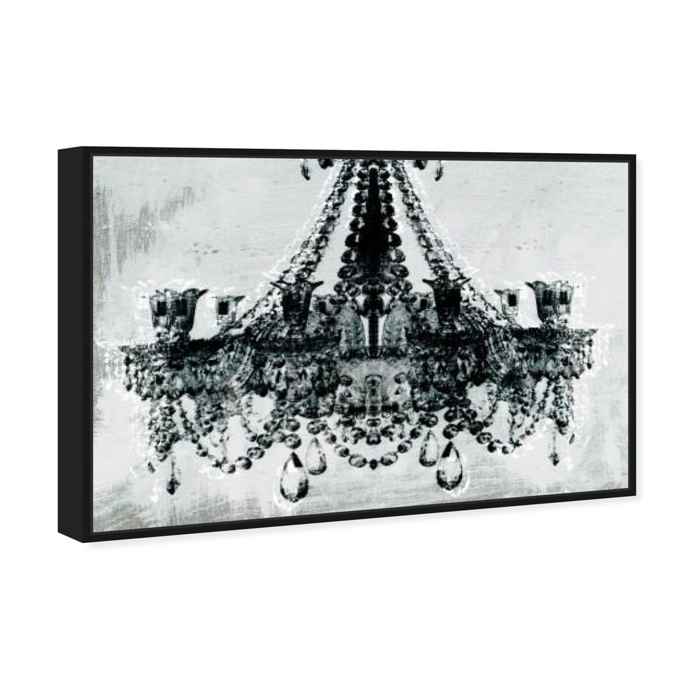 Angled view of Dramatic Entrance featuring fashion and glam and chandeliers art.