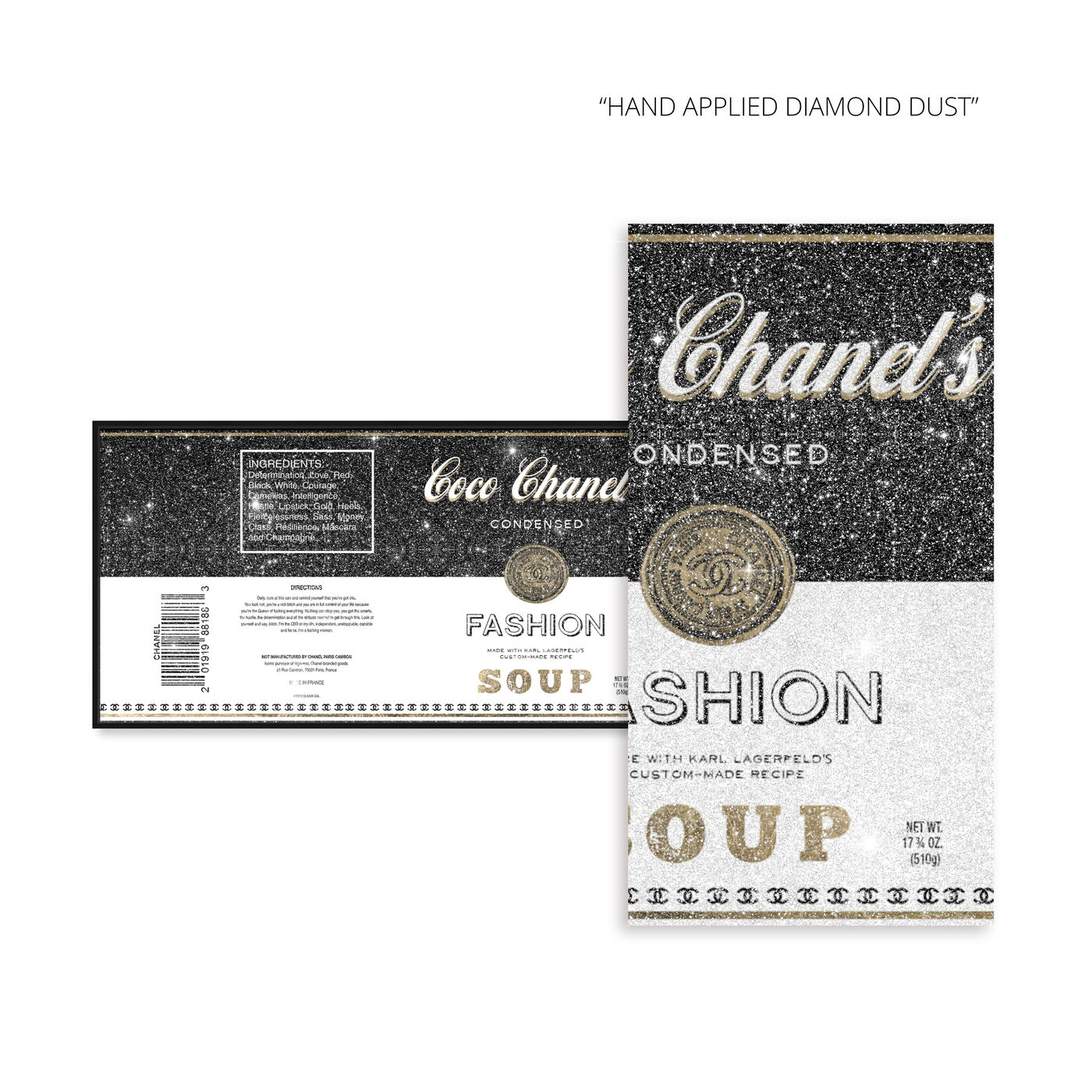 Fashion Soup Label: Diamond Dust™