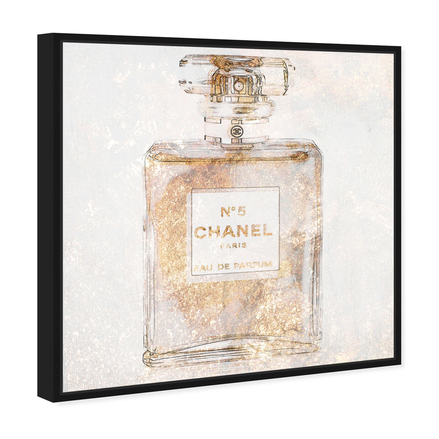 Angled view of Parfum Glimmer featuring fashion and glam and perfumes art.