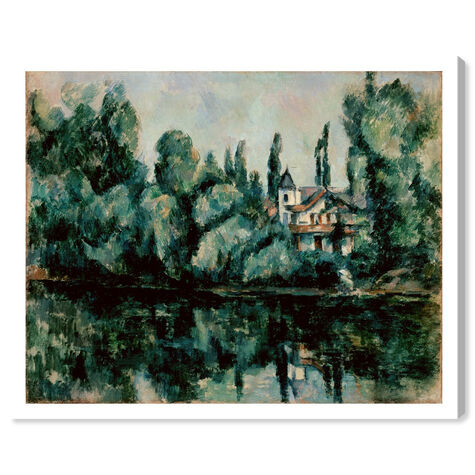 Paul Cezanne - Les Rives De La Marne